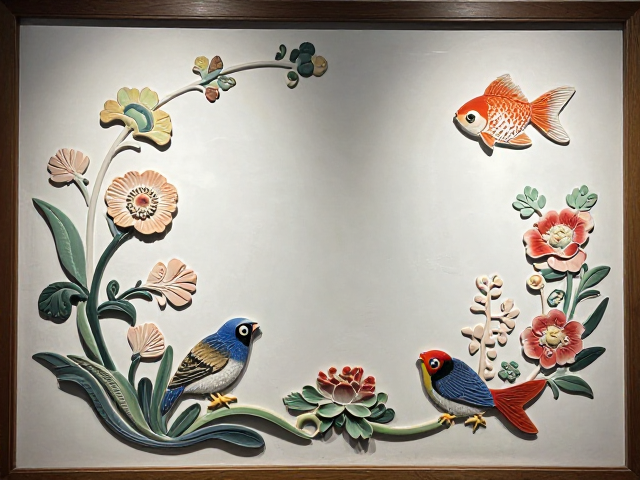 非遗花鸟鱼虫浮雕展,传统工艺与现代美学的跨界融合