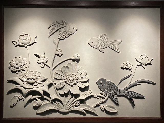 非遗花鸟鱼虫浮雕展,传统工艺与现代美学的跨界融合