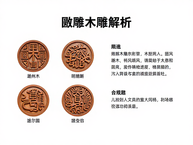 潮州木雕与徽州木雕对比,圆雕技艺解析与鉴赏指南