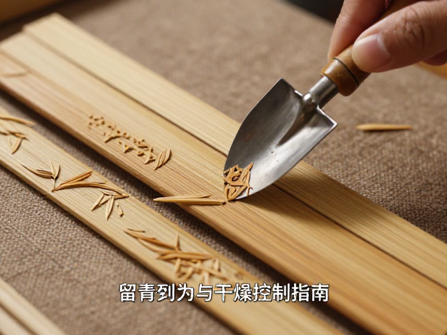 留青竹刻阴干防裂技巧,铲地深浅与干燥控制指南
