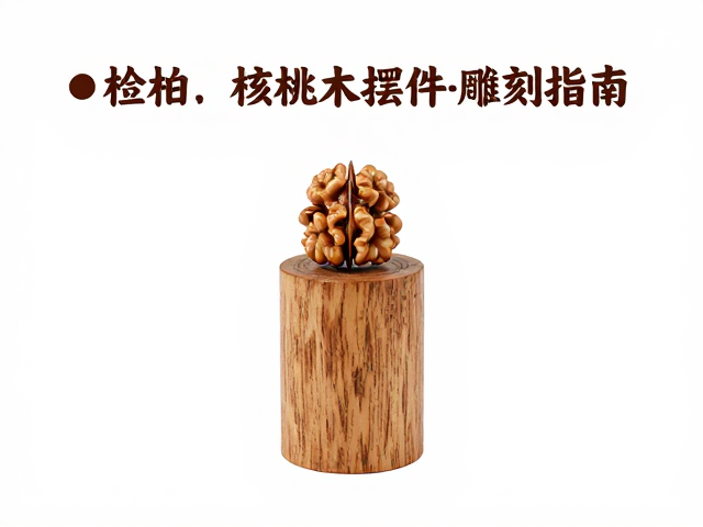 桧柏与核桃木摆件雕刻指南,选材优势及定期防虫保养技巧