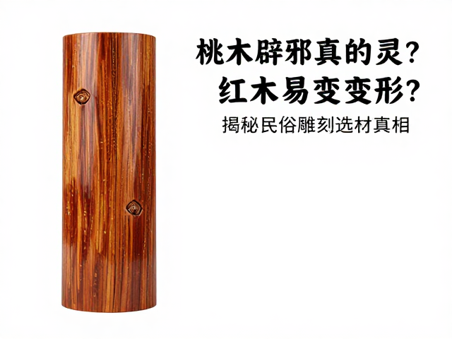 桃木辟邪真的灵？红木易变形？揭秘民俗雕刻选材真相