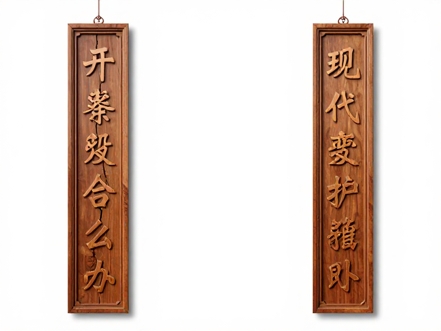 木雕楹联开裂变形怎么办?手工艺与现代设计融合指南