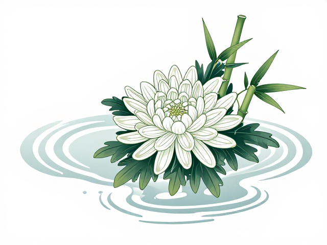梅兰竹菊水波纹寓意,富贵吉祥图案解析与风水讲究