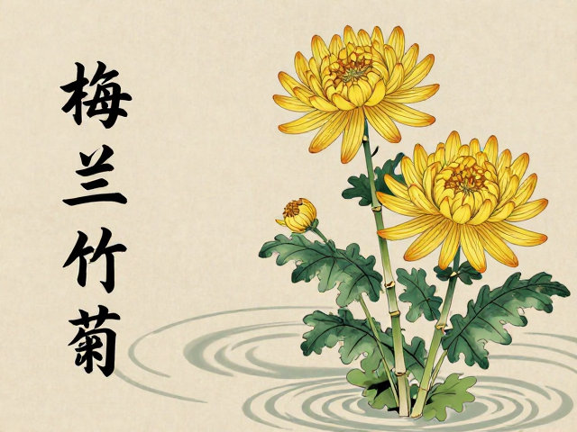 梅兰竹菊水波纹寓意,富贵吉祥图案解析与风水讲究