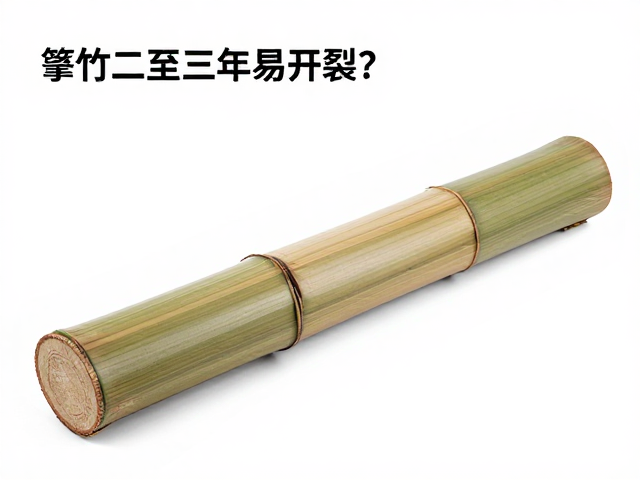 筇竹二至三年易开裂?干燥定型是关键,教你避坑选竹材