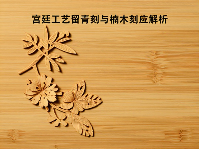 宫廷工艺留青竹刻形成与楠木雕刻应用解析