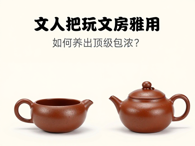 文人把玩与文房雅用,如何养出顶级包浆?