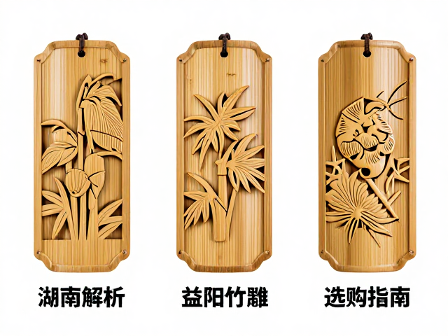 湖南益阳竹刻竹雕挂饰,细部刻画工艺解析与选购指南
