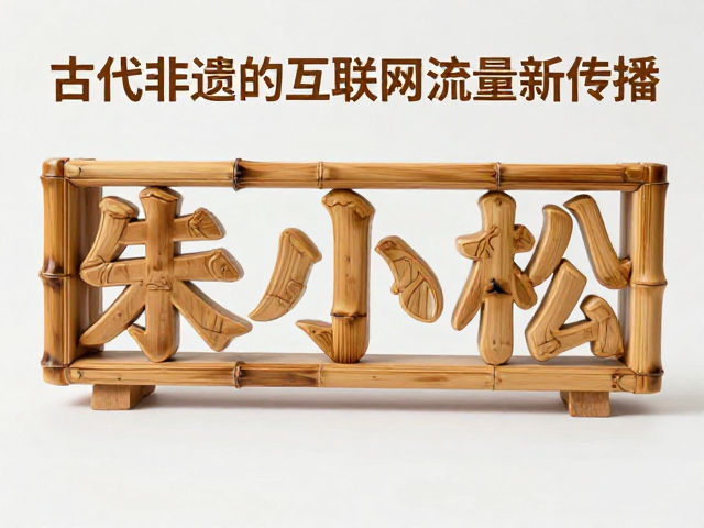 朱小松竹雕数字化展示,古代非遗的互联网流量新传播