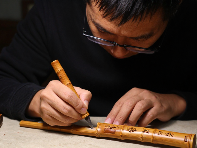 周颢竹刻包浆之谜，揭秘师徒授艺传承与岁月沉淀的匠心