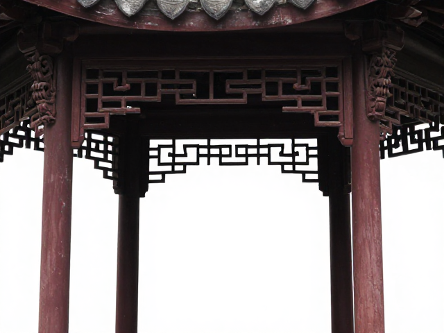 明清园林建筑装饰,亭台构件雕刻工艺与仿古建筑美学解析