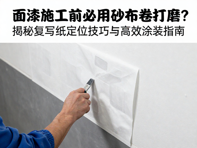 面漆施工前必用砂布卷打磨?揭秘复写纸定位技巧与高效涂装指南