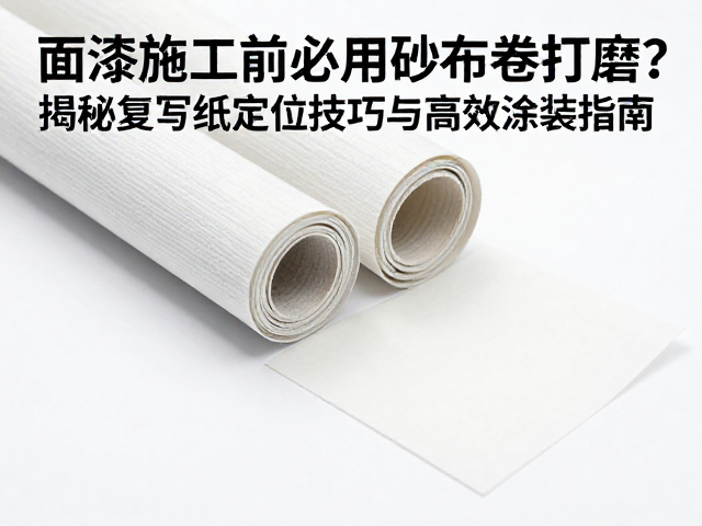 面漆施工前必用砂布卷打磨?揭秘复写纸定位技巧与高效涂装指南