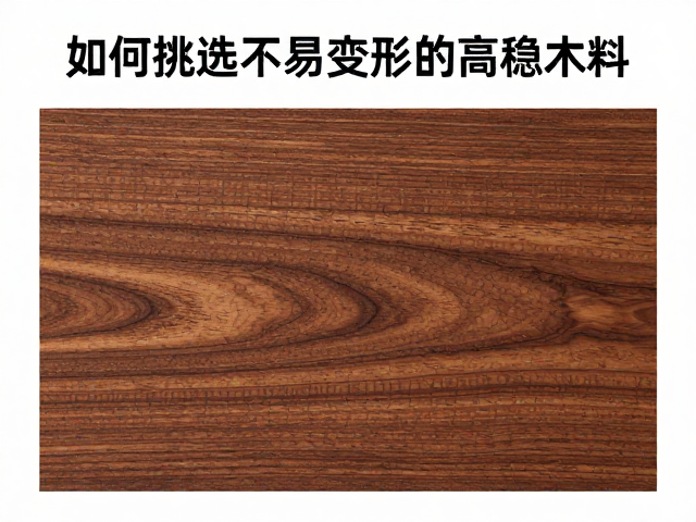 胡桃木微雕选材指南,如何挑选不易变形的高稳木料