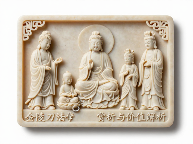 金陵濮仲谦薄意雕刻,佛道人物艺术赏析与价值解析