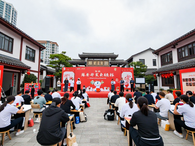 社区文化课堂,技艺大赛融合民俗陈设与建筑装饰,打造城市文化新地标