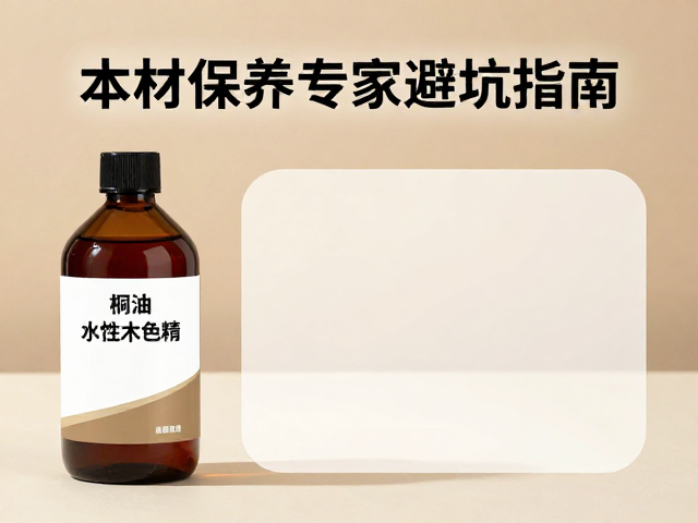 桐油、水性木色精、防裂油怎么选？木材保养专家避坑指南