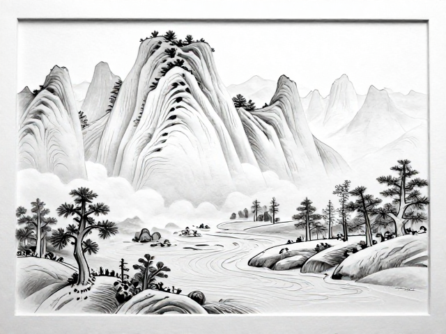 线锯山水景观雕刻,单支刻刀技法与创作灵感分享