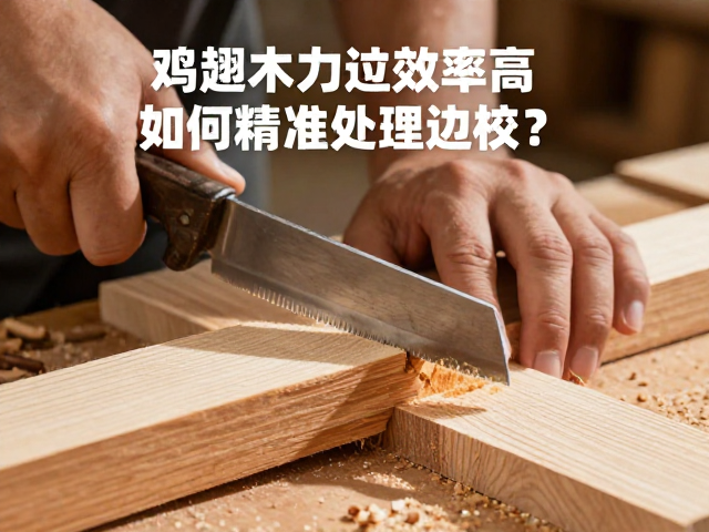 鸡翅木加工效率高,如何精准处理边材?