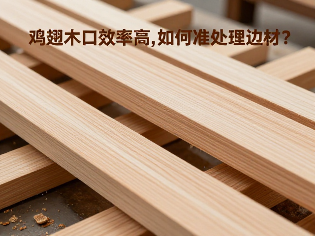 鸡翅木加工效率高,如何精准处理边材?