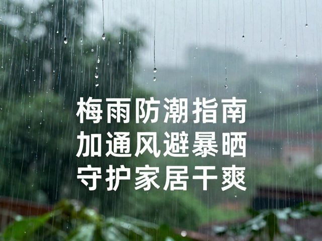 梅雨季节防潮指南,加强通风避暴晒,守护家居干爽