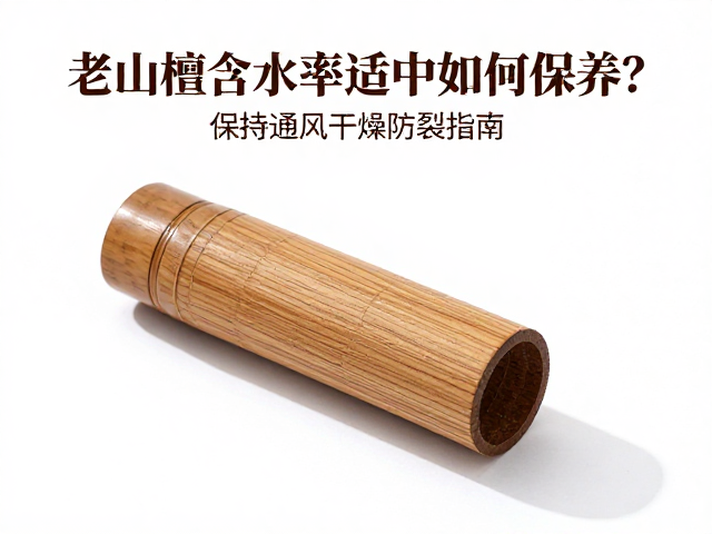 老山檀含水率适中如何保养?保持通风干燥防裂指南