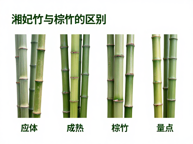 湘妃竹与棕竹区别,四至五年成熟竹选购指南