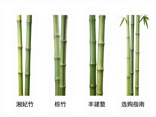 湘妃竹与棕竹区别,四至五年成熟竹选购指南