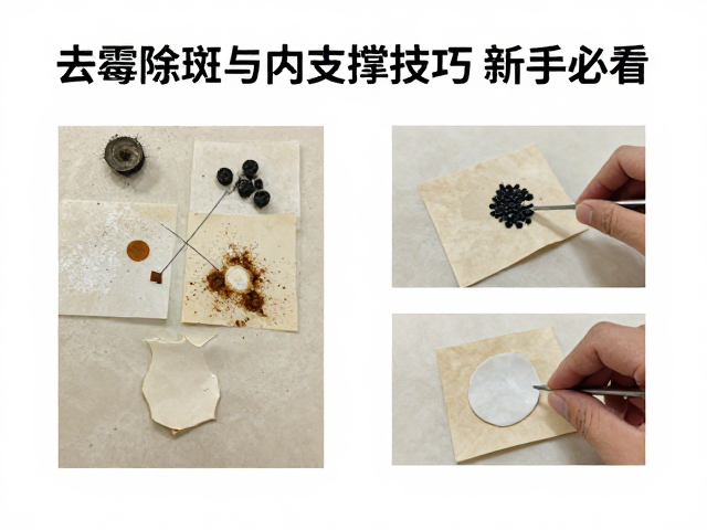 古玩修复干货，去霉除斑与内衬支撑技巧，新手必看