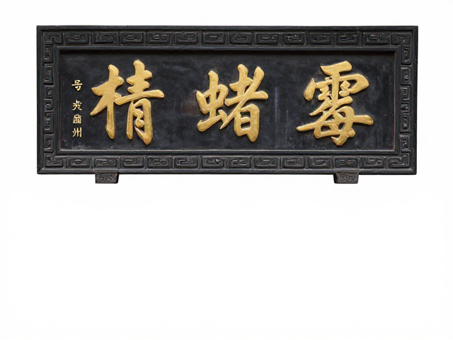 匾额楹联雕刻后如何封蜡保养?专业除霉清洁指南