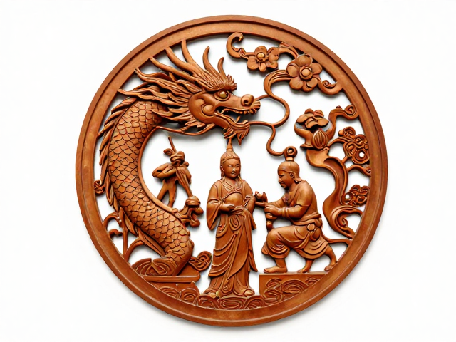 宁波朱金木雕圆雕镂空技艺详解,千年非遗的精湛工艺与艺术魅力