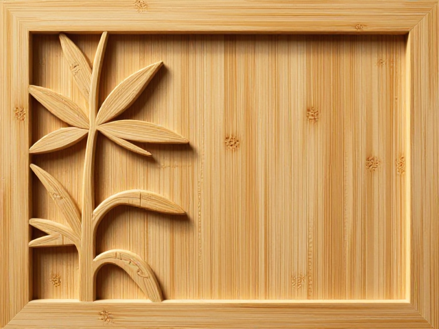 竹木浮雕入门,打磨抛光保留天然纹理,新手必看技巧