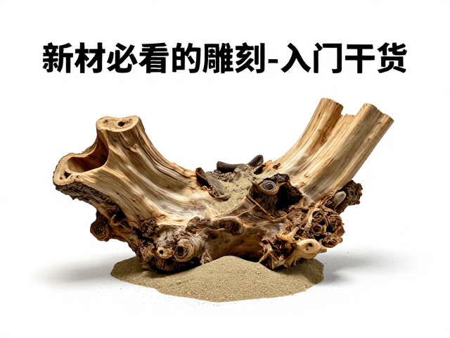 根材粗坯打形与粗砂打磨技巧，新手必看的雕刻入门干货