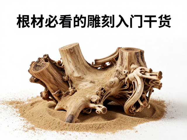 根材粗坯打形与粗砂打磨技巧，新手必看的雕刻入门干货