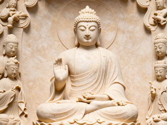 佛像神像工艺揭秘,匠心雕琢轮廓初现,传承非遗美学