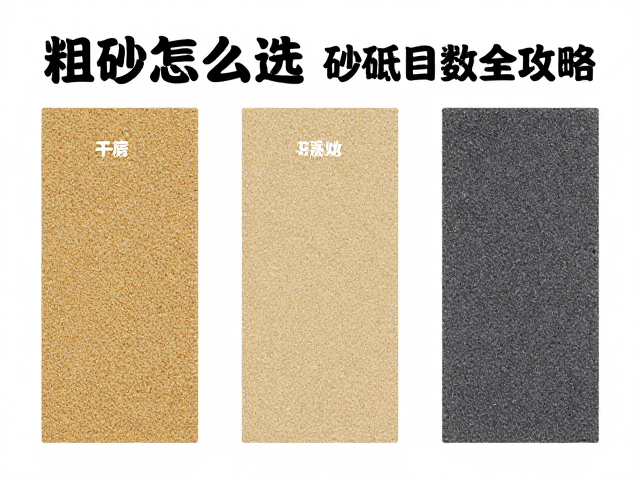 粗砂打磨怎么选?硬软材质适配与砂纸目数识别全攻略