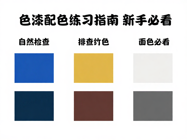 矿物着色罩漆技巧,色漆配色练习指南,新手必看