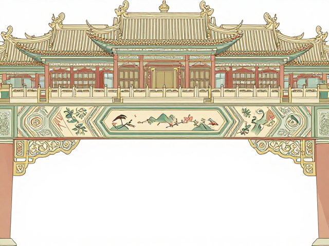 秦汉礼制建筑装饰,宫廷工艺绘就山水花鸟古韵