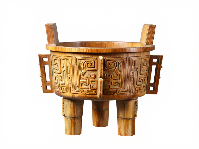 商周木雕礼器雏形溯源,古代竹雕中的家族传承与文脉延续