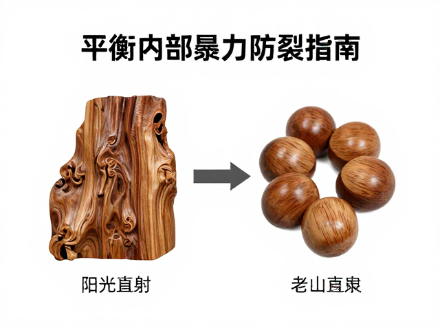 老山檀保养，避免阳光直射，平衡内部应力防裂指南