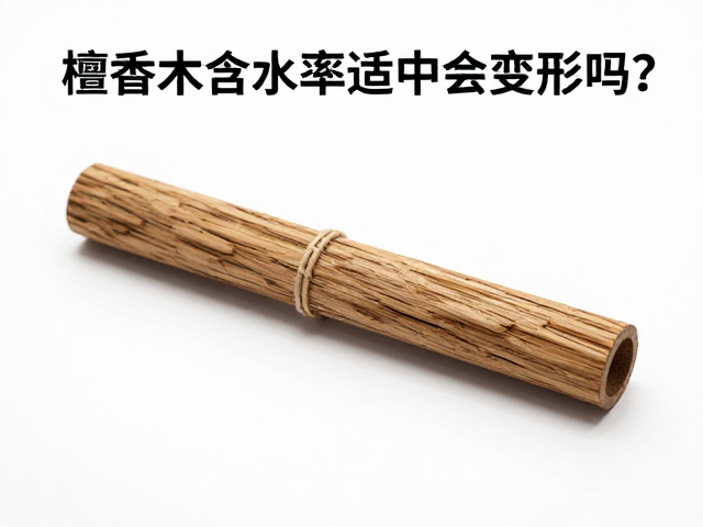 檀香木含水率适中会变形吗?专家揭秘防裂关键