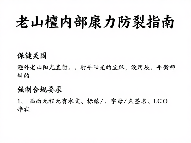 老山檀保养，避免阳光直射，平衡内部应力防裂指南