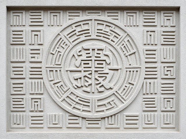 万字纹浮雕,神话传说中的吉祥符号与艺术魅力