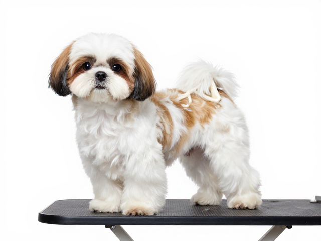 梗犬系列造型规范,西施犬圆脸装打理与耳道护理指南