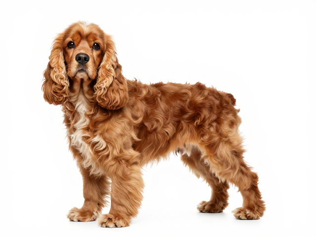 可卡犬秋季保湿护毛指南,梗犬系列造型规范与护理