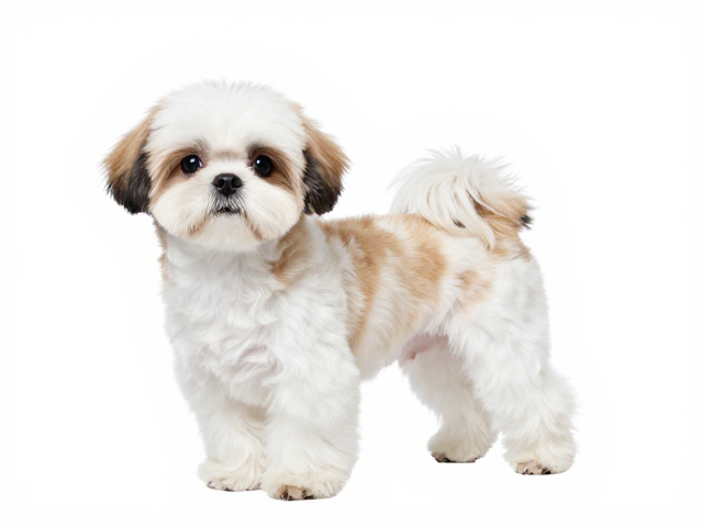西施犬圆脸装的具体剪裁技法与毛发管理