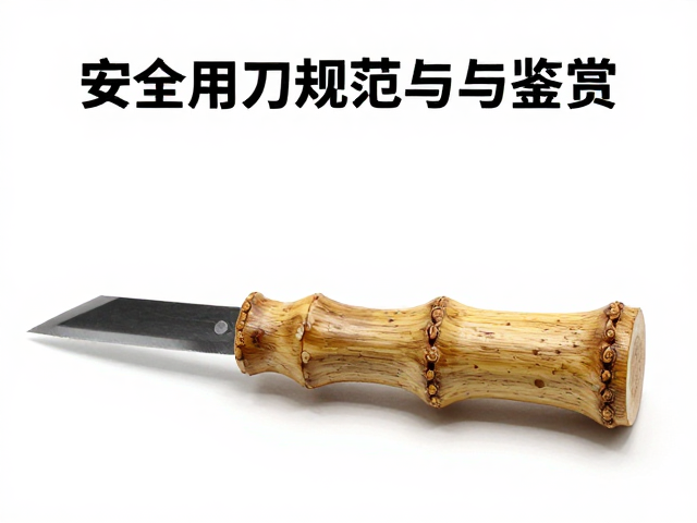 竹根雕手把件把玩指南,安全用刀规范与鉴赏