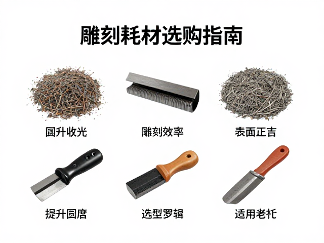 圆锉收光与雕刻耗材选购指南，提升打磨效率与表面光洁度