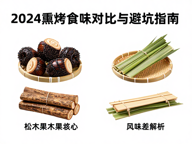 松木果木竹篾怎么选?2024熏烤食材风味对比与避坑指南